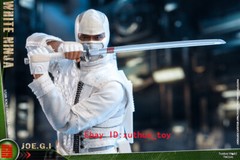 TW2141: TWTOYS White Ninja (GI Joe Storm Shadow) 1/12 ACTION FIGURE In Stock