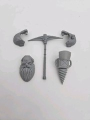Custom 3d Printed Space Dwarf Kit For Mythic Cosmic Legions 1/12 Scale