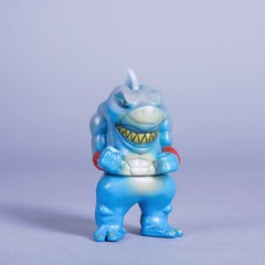 Rampage Toys X Shamrock Arrow Fang Shark Fighter Japanese Kaiju Sofubi Figure