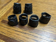 WWE Jakks Classic Superstars knee pads and elbow pads lot of 6 NO Figure