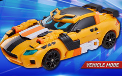 Metal Cardbot W Season3 TACHY Cheetah Transformer Robot Car Toy