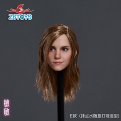 Z6TOYS 1/6 Emma Female Head Sculpt Movable Eyes For 12″ Figure ZC012 E ❶USA❶
