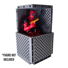 Super Action Stuff Ultimate Weapons Rack 1/12 Scale Modular Diorama Accessory