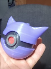 Gengar Pokémon Figure Plastic Toy/Prop, Purple Black Gray Red