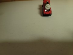 Thomas Wooden Railway Battery Powered James Train Good Condition Works!