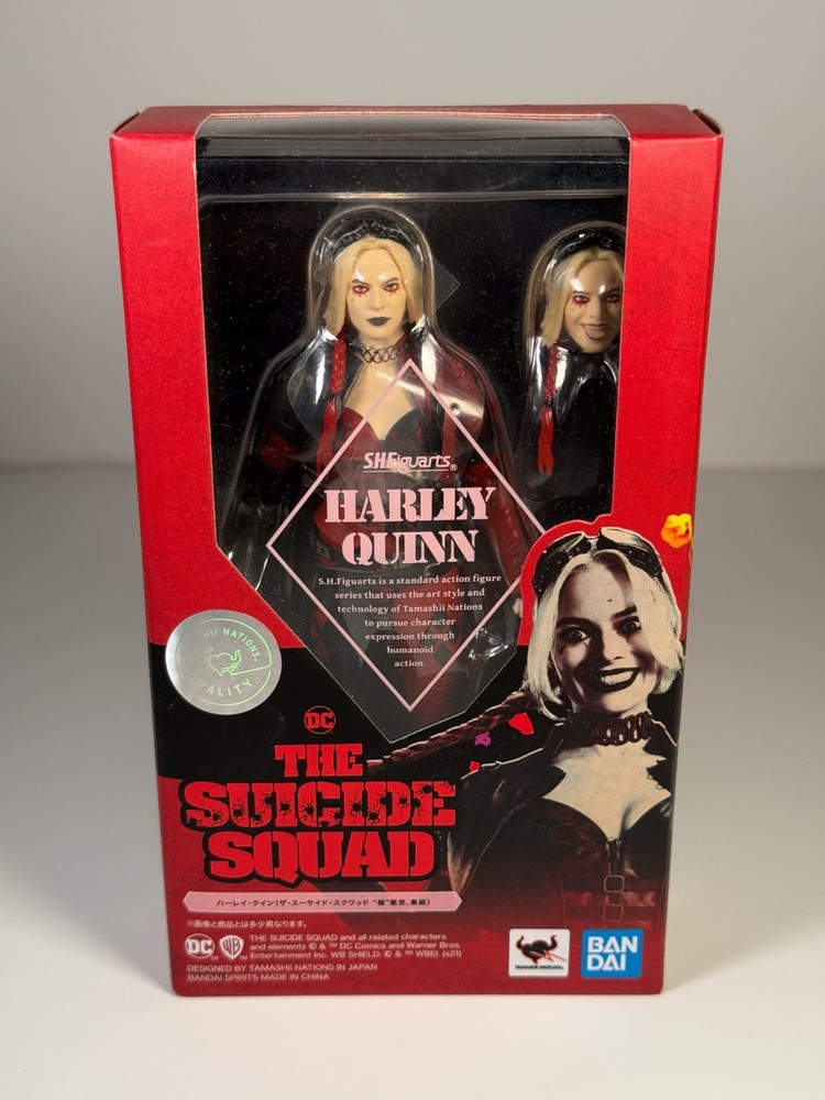 S.H. Figuarts Harley Quinn The Suicide Squad Bandai Tamashii Nations New