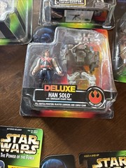 Lot Of 8 Star Wars, Deluxe Action Figure Sets New In Box. NOS Read Plz