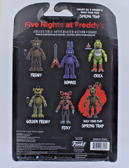Funko: Five Nights at Freddy’s – Freddy 5″ Action Figure with bonus Springtrap