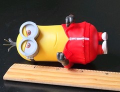 Minions KEVIN in Red Track Jogging suit 2.25″ Figure