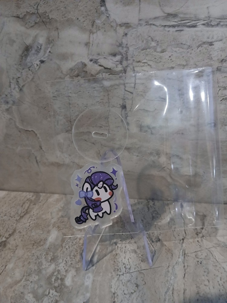 Rarity Acrylic Plastic Standee My Little Pony MLP SMALL 🎀