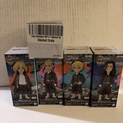 Bandai Tokyo 4 Inch Revenge World Figured Lot Of 5