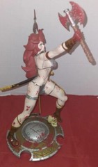 RED SONJA 45TH ANNIVERSARY STATUE BERZERKER LTD #11 of 250