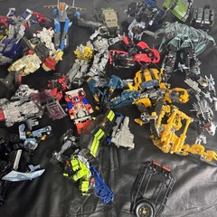 Huge Transformers Loose Figure Lot Missing Parts Giant Lot For Parts Or Repair