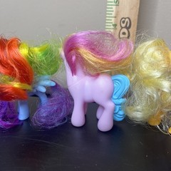 Hasbro My Little Pony 7 Mini Figure Set Mixed Lot Members-The Mane Six-Sparkle