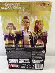 KPop Demon Hunters HUNTR/X Mira Golden Singing Doll Mattel Netflix New Sealed