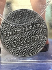 New York Comic Con Exclusive Power Rangers Movie Coin 2017 NYCC exclusive