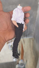 PB-YUTA-SET: Jujutsu Kaisen Yuta Okkotsu fabric outfit for Romankey 1/12 body
