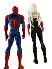Lot of 11 Modern Spider Man Toys Mixed Lot Get everything you see pictured!