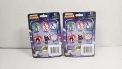 Monogram Marvel Miniature Alliance Red Hulk & Green Hulk Figures 2.5″ NEW