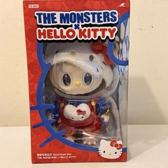 Pop Mart THE MONSTERS HELLO KITTY Vinyl Plush Doll Labubu NIB SEALED