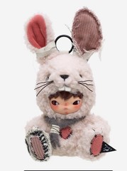 POPMART Hirono Little Hare Plush Doll Pendant SEALED Blind Can 🇺🇸 USA Seller