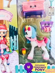 NEW Shopkins Happy Places Happy Stables Playset Ponicakes Pony Petkins