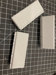 Action Figure Weapons Case Fully Functional Lid, Hobby Parts, Multiple Scales