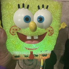 SpongeBob Squarepants -Nickelodeon Plastic Resin Night Light Desk Lamp Tested