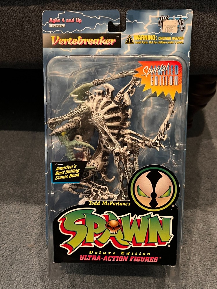 🆕 SPAWN – Vertebreaker Limited Special Edition – McFarlane Toys NEW MOSC 1995