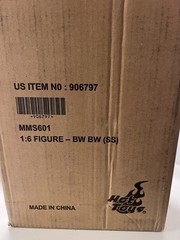 Hot Toys BLACK WIDOW WHITE Snow Suit 1:6 Figure Scarlett Johansson MMS601 New!