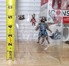 Marvel Legends Guardians Of Galaxy Vol 2 Rocket Raccoon Little Groot Mantis BAF