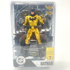 McFarlane Gold Label Batman Action Figure SDCC Exclusive Gold Black 7 Inch 17594