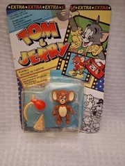 Vtg. 1989 Tom & Jerry Fully Poseable Collectible
