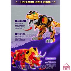 Miniforce Dinoid DINO EMPEROR Transformer Robot Toy 2025 Express