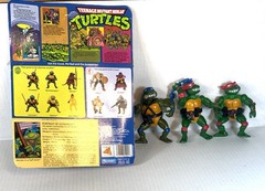 Teenage Mutant Ninja Turtles 4Pcs The 1 On Package Is Opened Selling As Is