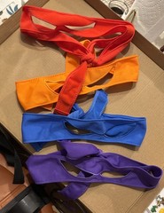 TMNT Ninja Turtles Mutant Mayhem Costume Gear 12 pc Plus Extras See Pictures