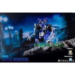 DR.WU Little Monster Action Figure TOY 8CM MC03T Wheelie Trucks Robots PVC/ABS