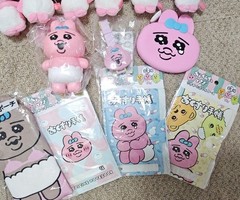 Opanchu Usagi Plush Goods 17pcs Lot Sofubi Watch Pouch Prize Japan New