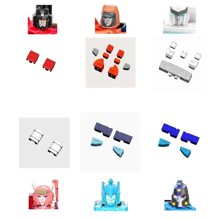 3D DIY Filler Upgrade Kits For SS86/Legacy/Shattered Glass/Generations Selects