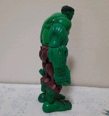 ToyBiz Gamma Punch Hulk 2004 Fully Jointed Marvel Action Figure Green Purple