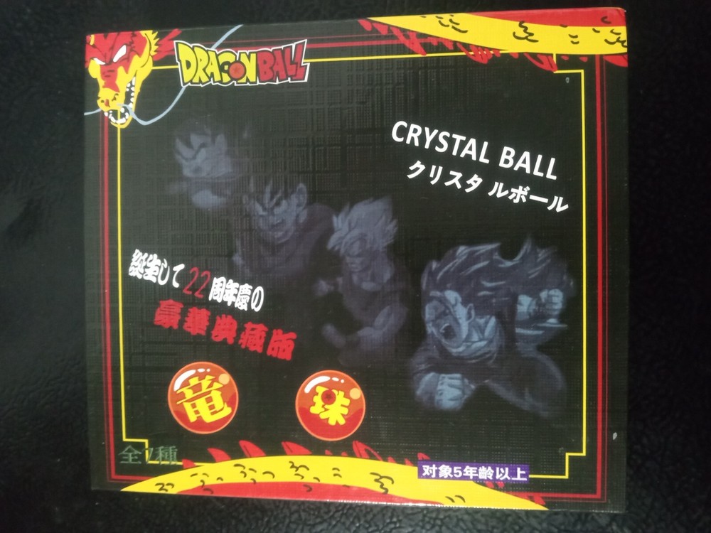 Dragon Ball Crystal Balls Set 7-Piece (3.5cm) Collectible Display Box – Import