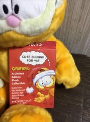 Garfield & Odie Macy’s Limited Edition 25 Years Christmas Plush Cat Dog 18″ book