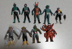 Bandai Kamen Rider Sofubi Do 9 Figure Set Kamen Rider X Amazon Neptune