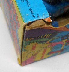 MARVEL 1968 MARX CAPTAIN AMERICA WIND UP FIGURE WITH BOX