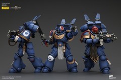JOYTOY Warhammer 40K 1/18 Ultramarines Lieutenant Titus & Gadriel & Chairon 3PCS