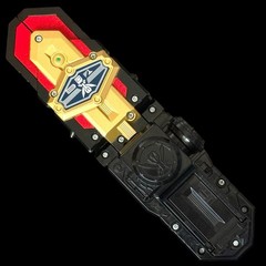 Power Rangers Super Megaforce Deluxe Legendary Morpher SILVER Inside + Key WORKS