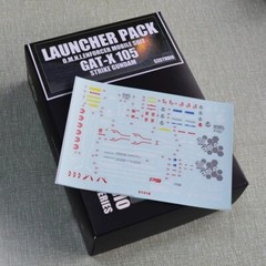 1/60 PG Strike Gundam Launcher Pack Resin Conversion Kit Detail Dress Up Kit