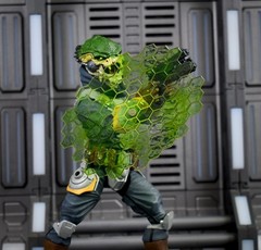 Energy Shield Accessory for Cosmic Legions Figures (Style 4)