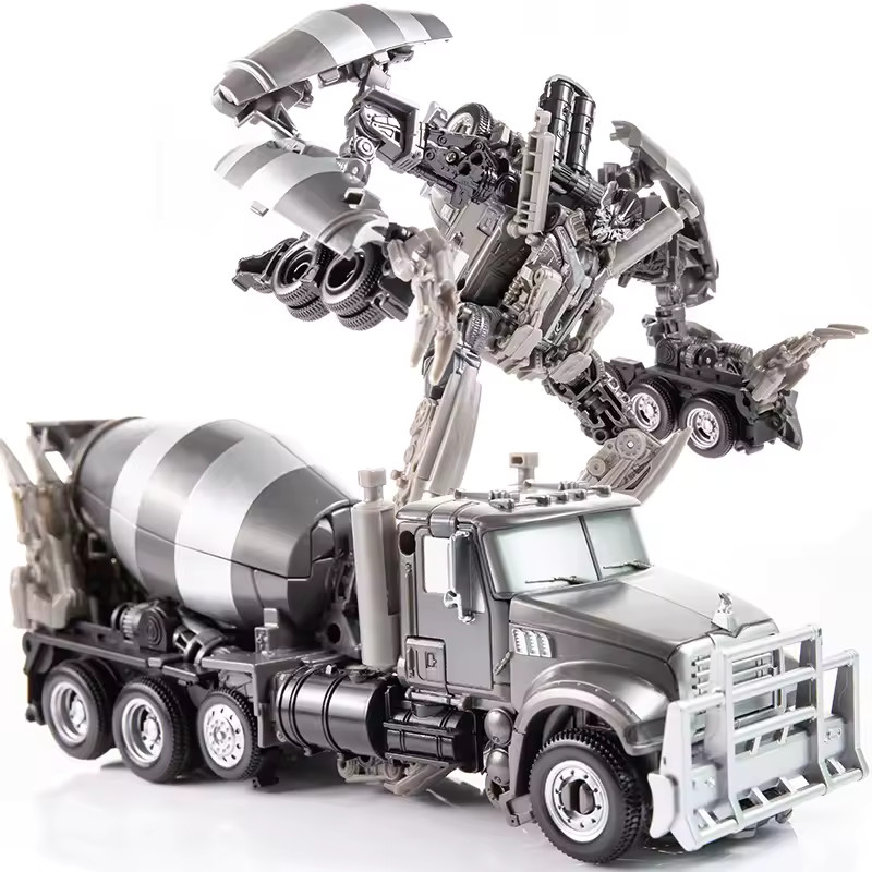 Constructicon Mixmaster Transforming Robot Cement Mixer Figure Toy