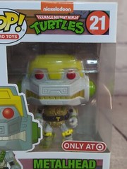 NIB Funko Pop! Teenage Mutant Ninja Turtles METALHEAD # 21 Target Exclusive
